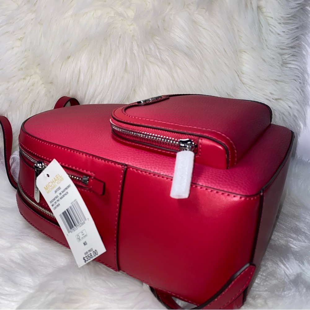 MK 🩷 Michael Kors Backpack NWT raspberry - Picture 6 of 16